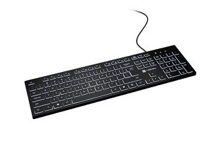 Natec Herring Glow US Keyboard with white backlight-thumb-1