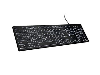 Natec Herring Glow US Keyboard with white backlight-thumb-3