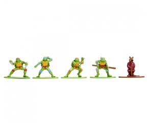 Jada - Ninja Turtles - Turtles Multi Pack Nanofigs (253285004)-thumb-1