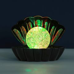 iTotal - Shell Lamp - Black - 17.6 × 12.6 × 14.6 cm-thumb-1
