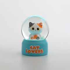 iTotal - Snow Globe - Orange Cat - Orange / Baby and Children