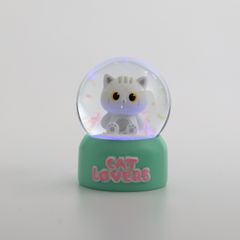 iTotal - Snow globe - WHITE CAT / Baby and Children