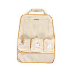 Filibabba - Backseat Organizer - Unicorn Shores - Yellow