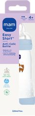 MAM - Easy Start Anti-Colic Bottle - Blue - 320ml-thumb-1