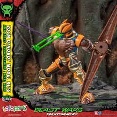 TRANSFORMERS BEAST WARS - Dinobot - Model Kit AMK 20cm-thumb-4