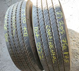205/75-17.5 με 85-90 % πέλμα, σε υπέρ άριστη κατάσταση! (2τμχ)-thumb-1