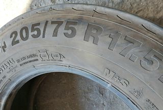 205/75-17.5 με 85-90 % πέλμα, σε υπέρ άριστη κατάσταση! (2τμχ)-thumb-6