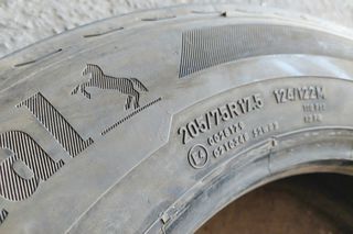 205/75-17.5 με 85-90 % πέλμα, σε υπέρ άριστη κατάσταση! (2τμχ)-thumb-10