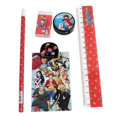 ONE PIECE - Stationery Set + Pencil Pot - 7pc.