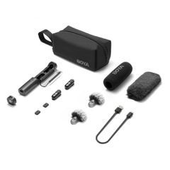 BOYA MAGIC-05 Wireless Microphone 2.4GHz USB-C - Black-thumb-1