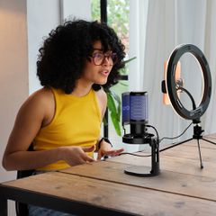 BOYA K9 Wired Microphone - Black-thumb-2