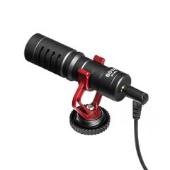 BOYA BY-MM1 Wired Directional Microphone - Black-thumb-1