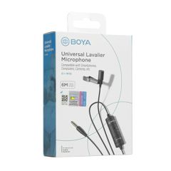 BOYA BY-M1S wired lavalier microphone - black-thumb-4