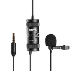 BOYA BY-M1 Pro II Wired Lavalier Microphone - Black-thumb-2