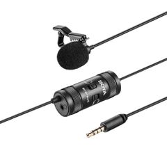 BOYA BY-M1 Pro II Wired Lavalier Microphone - Black-thumb-3