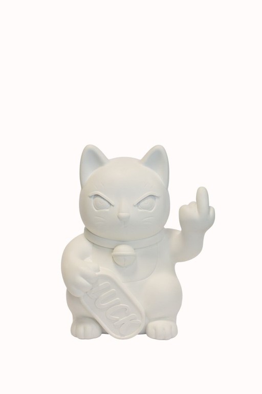 Blogo - Maneki Figure - White - Large