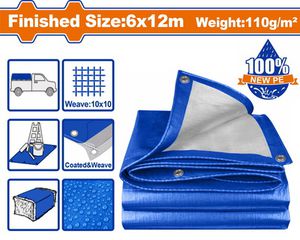 Wadfow WTQ1862 Μουσαμάς Αδιάβροχος 110gr/m² 6X12m