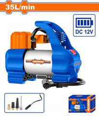 Wadfow WAAC561 Κομπρεσέρ Αέρος Αυτοκινήτου 12V / 10A / 35Lit/min