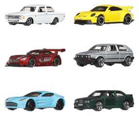 Hot Wheels Silver Series Die-Cast Vehicle 6-Pack 1/ Style