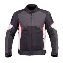 Nordcode Top Speed Air WP Jacket Black/Grey/Red-thumb-1
