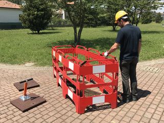 ITALIFTERS SAFEGATE | Πλαστικό προστατευτικό φράγμα με τετράγωνο ή γραμμικό κλείσιμο | KAPOUNTALIS - ITALIFTERS-thumb-2