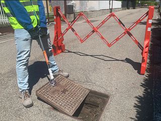 ITALIFTERS FLEXXI | Επεκτάσιμο πλαστικό προστατευτικό φράγμα υψηλής ορατότητας | KAPOUNTALIS - ITALIFTERS-thumb-2