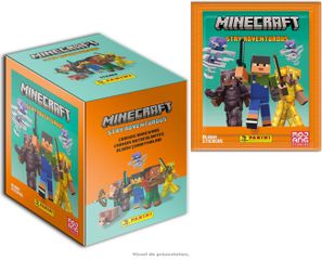 MINECRAFT - Panini Pochette 5 Stickers