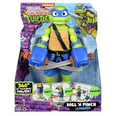 Teenage Mutant Ninja Turtles Giant Roll N Punch Action Figure Leonardo 30 cm