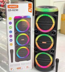 Φορητό ηχείο subwoofer με μικρόφωνο Karaoke - QS-8230 - 260394