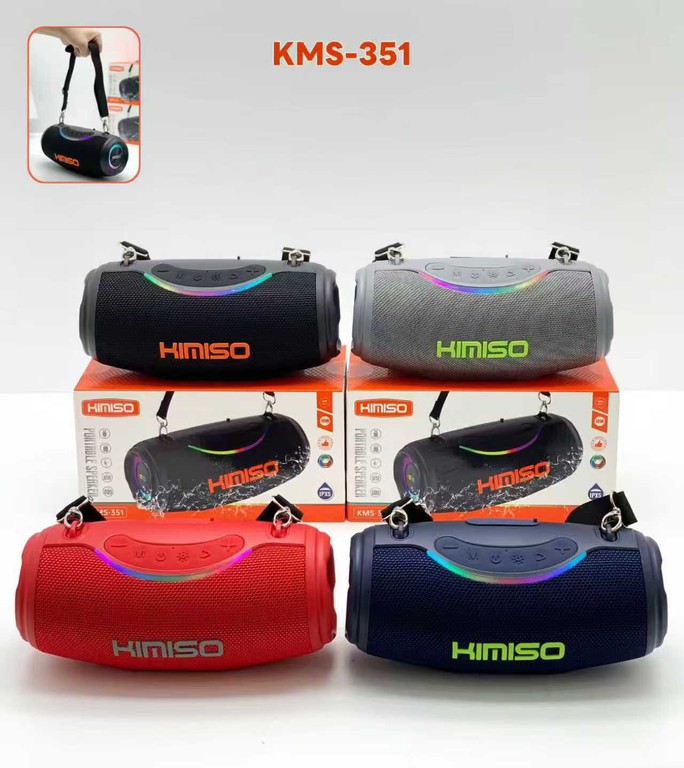 Ασύρματο ηχείο Bluetooth - KMS-351 - 233513 - Red