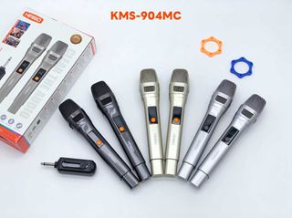 Σετ 2 ασύρματα μικρόφωνα - KMS-904MC - 509045 - Gold