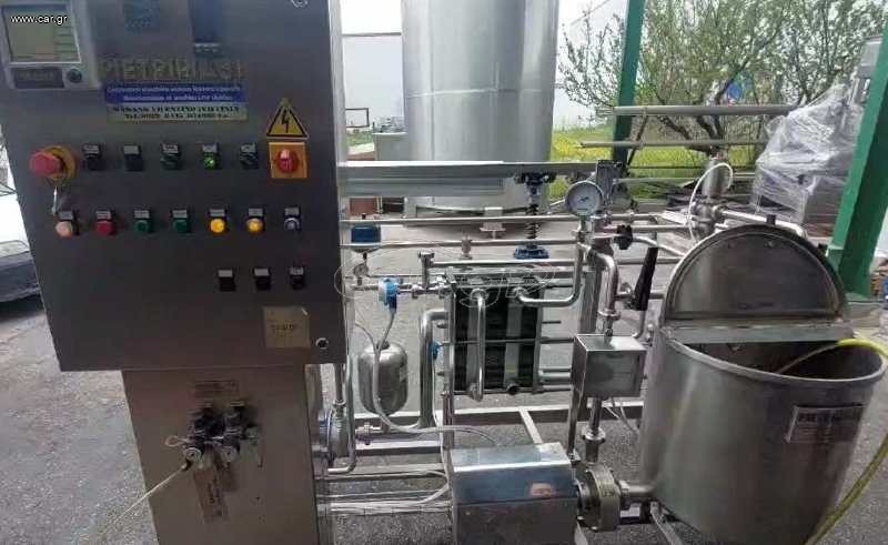 ΠΑΣΤΕΡΙΩΤΗΣ ΦΥΣΙΚΟΥ ΧΥΜΟΥ & ΓΑΛΑΚΤΟΣ - JUICE AND MILK PASTEURIZER