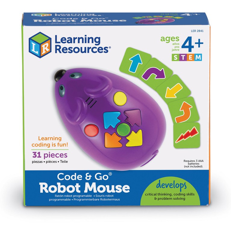 Learning Resources - Code & Go® Robot Mouse - (LSP2841-SCA) / Toys