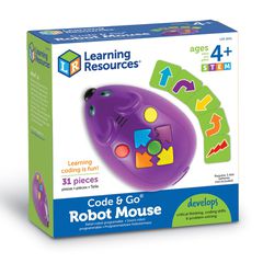 Learning Resources - Code & Go® Robot Mouse - (LSP2841-SCA) / Toys-thumb-1