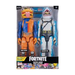 Fortnite - Victory Duo Mode Figures 30Cm - Beef Boss & Chomp Sr. / Toys