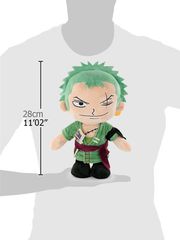 ONE PIECE - Zoro - Plush 28cm-thumb-3