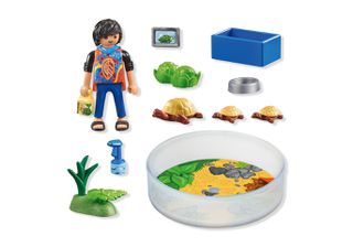 PLAYMOBIL - Turtle Terrarium (71748)-thumb-2