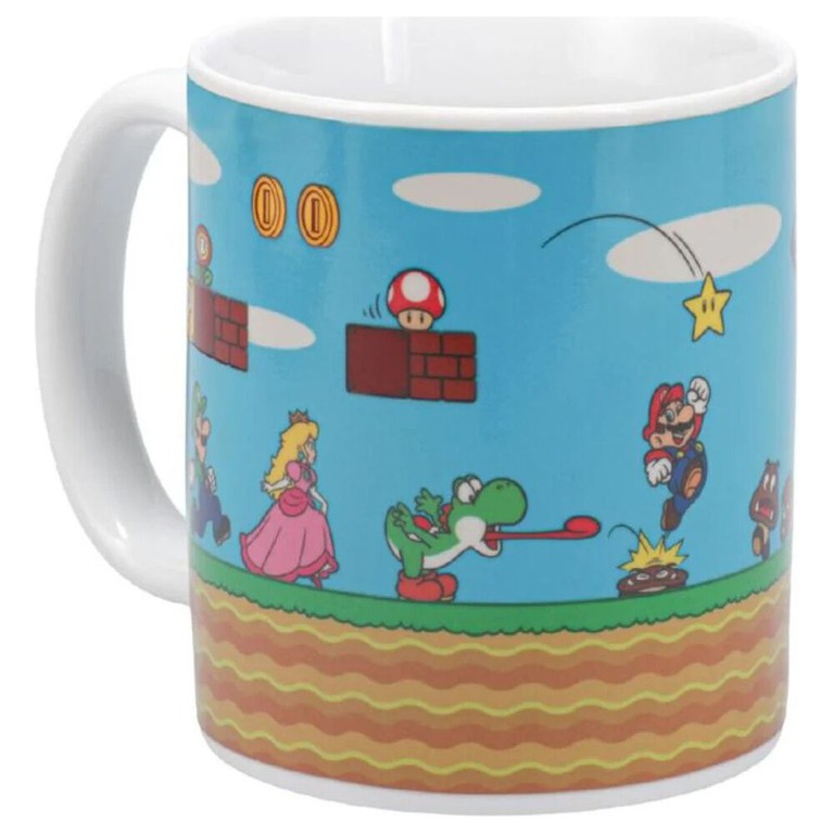 Super Mario Level heat change mug 300ml
