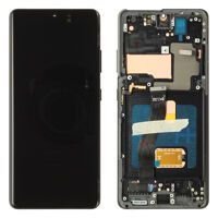 For Galaxy (GH82-26035A-FG2) Display (Refurb) - Phantom Black, For Samsung Galaxy S21 Ultra; SM-G998B