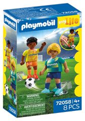 PLAYMOBIL - Soccer Players (72058) / Toys