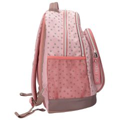 Topmodel - School Backpack DOTS - Rosé with Grey Dots / Toys-thumb-1