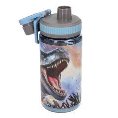 Dino World - Drinking Bottle - Grey-Blue - 500 ml-thumb-3