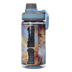 Dino World - Drinking Bottle - Grey-Blue - 500 ml-thumb-2