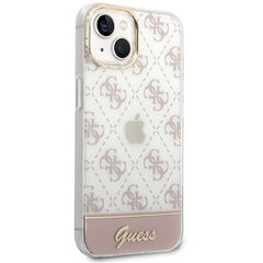 Guess GUHCP14MHG4MHP iPhone 14 Plus 6.7 "pink / pink hardcase 4G Pattern Script-thumb-3
