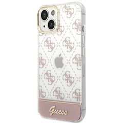 Guess GUHCP14MHG4MHP iPhone 14 Plus 6.7 "pink / pink hardcase 4G Pattern Script-thumb-1
