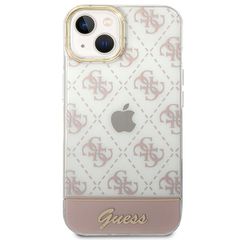 Guess GUHCP14MHG4MHP iPhone 14 Plus 6.7 "pink / pink hardcase 4G Pattern Script-thumb-2