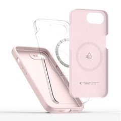 Tech-Protect Silicone MagSafe Case for iPhone 16e / 17e - Pink-thumb-2