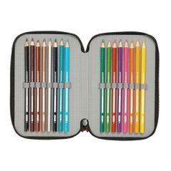 Harry Potter Hogwarts triple pencil case 37pcs-thumb-4