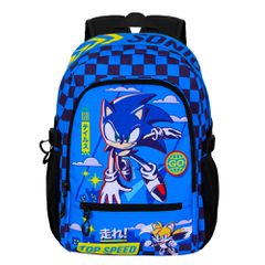 Sonic the Hedgehog backpack 41cm-thumb-1