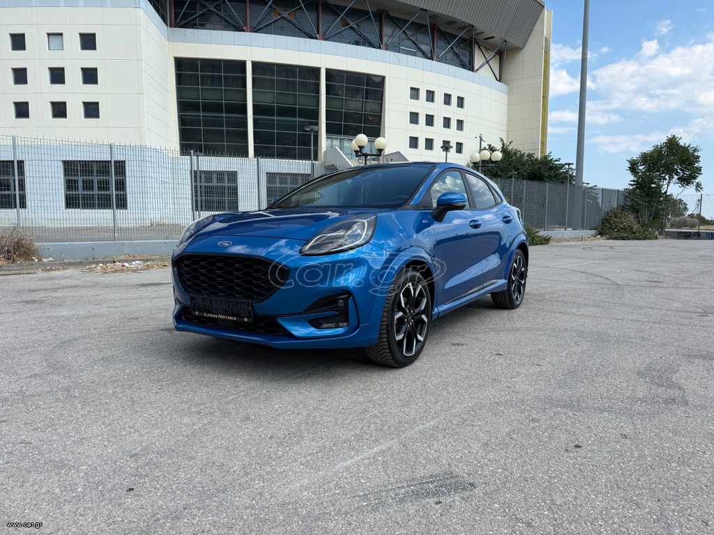 Ford Puma 2020 ST LINE*155 HP*ΚΑΜΕΡΑ*ΧΑΡΤΕΣ*ΚΛΙΜΑ*ΖΑΝΤΕΣ*CRUISE*ΔΕΡΜΑ